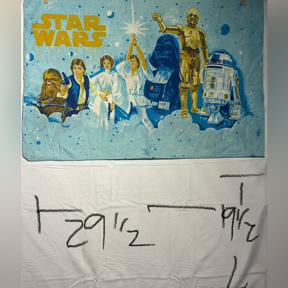 Original 1970 Star Wars Pillow Case (Case Only.) - Picture 5 of 5